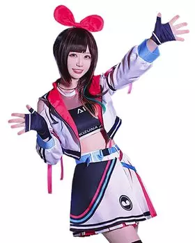 Kizuna AI Косплей Хэллоуин Аниме Виртуальный VTuber 5-я годовщина [milky time]