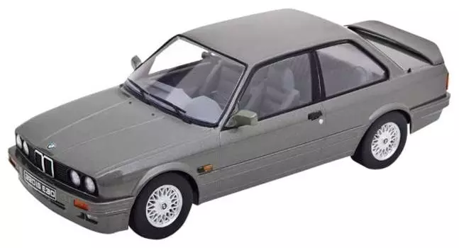 KK scale 118 BMW 320iS E30 Italo M3 1989 серый металлик готовая модель KKDC180881
