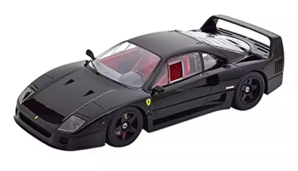 KK scale Ferrari F40 Lightweight 1990 black finished product KKDC180812 1/18