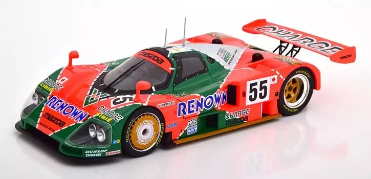KK SCALE Mazda 787B Le Mans 24H 1991 Winner MAZDA 787B Winner Le Mans Mini Car 1/18 [Предмет]