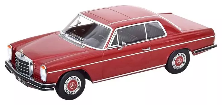KK scale Mercedes W114 Coupe 1969 Red Metallic Finished Product 1/18 280C/8