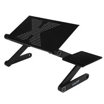 KKaMM Подставка для ноутбука, компьютерный стол, подставка для ПК, складная, алюминиевая (42см)