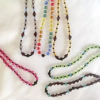 KKBEAD Цветной акриловый куб своими руками телефонная цепочка и брелок