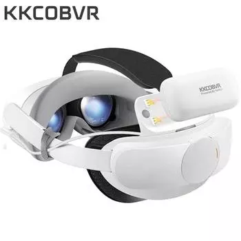 Kkcobvr P4 для Pico 4/pico 4 Pro, подставка для зарядки, аккумулятор с магнитной абсорбцией емкостью 10000 мАч, аксессуар Vr с увеличенным временем использования set1