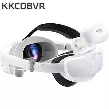 Kkcobvr P4 подходит для Pico 4/pico4 Pro, эксклюзивная зарядная подставка для аксессуаров Vr с аккумулятором с магнитной абсорбцией емкостью 10000 мАч set1