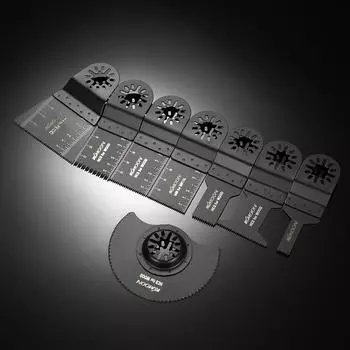 KKmoon 38 шт., комплект осциллирующей пилы Wed, многофункциональный инструмент для Makita Bosch Rockwell Sonicrafter Worx