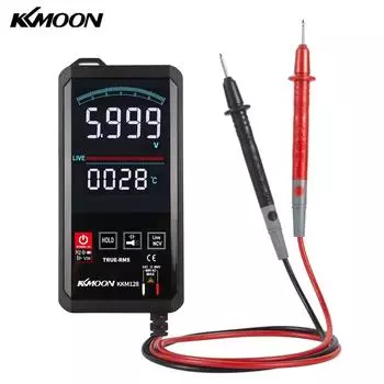 KKmoon KKM126 4,7-дюймовый сенсорный экран Ультратонкий мультиметр Измеритель напряжения и емкости