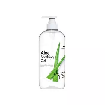 Kkotnam Real Aloe Soothing Gel 1000ml x 1, 1L
