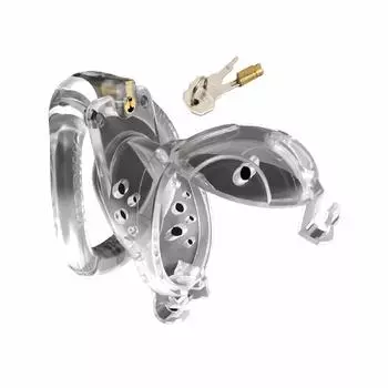 KKSEXY Мужской замок верности Популярный пояс верности Устройство верности с кольцом-фиксатором Открывающаяся быстроразборная крышка Откидная конструкция Клетка для пениса Клетка верности для