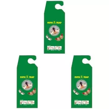 Кладовые ловушки для моли, липкие клеевые ловушки для индийской моли для кухни (Темно-зеленый)