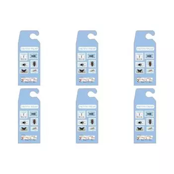 Кладовые ловушки для моли, липкие клеевые ловушки для индийской моли для кухни (Светло-синий)