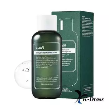 Klairs Daily Skin Смягчающий водный тоник 500 мл 1 PCS