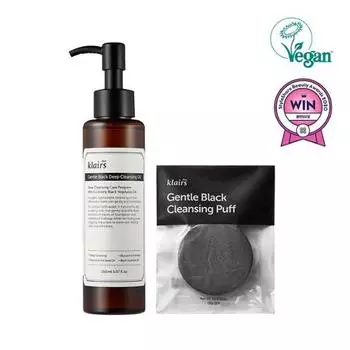 Klairs Gentle Black Deep Cleansing Oil 150 мл (слойка предоставлена)