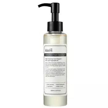 Klairs Gentle Black Fresh очищающее масло, 150 мл, 1 шт.