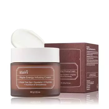 Klairs Крем для придания энергии с кленовым сиропом 60 г