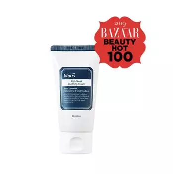 KLAIRS Rich Moist Soothing Cream 80ml - увлажняющий успокаивающий крем
