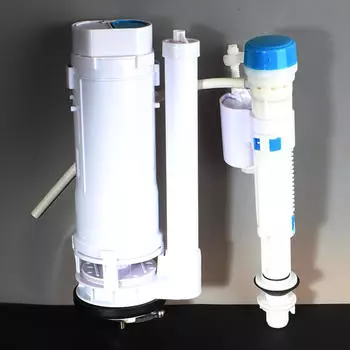 Клапан для наполнения унитаза, входной вход, простая установка, настенные детали с наполнителем