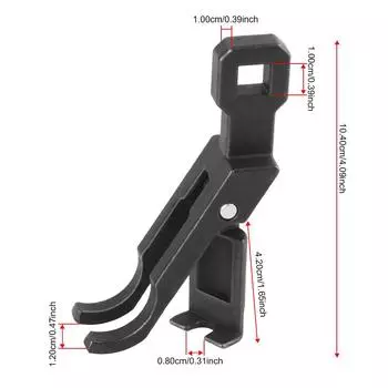 Клапан двигателя подходит для Ford Lincoln Mercury пружинный компрессор инструмент для снятия 2-клапанный 4.6L 5.4L 2V 4V 6.8L 2V двигатели чёрный