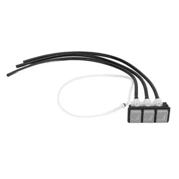 Клапан регулировки поясничной опоры сиденья грузовика 2907402 3-кнопочный клапан регулировки поясничной опоры сиденья с 350 мм