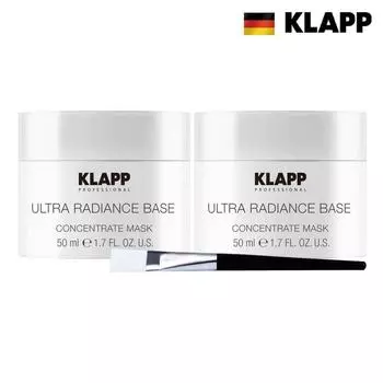KLAPP Ultra Radiance Base Concentrate Watery Luminous Mask (2 упаковки)