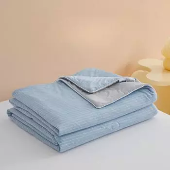 Класс А, летнее одеяло с ощущением прохлады, технология слюды, наночастицы, антибактериальная ткань из ледяного шелка, гладкое одеяло с ощущением прохлады 150x200cm