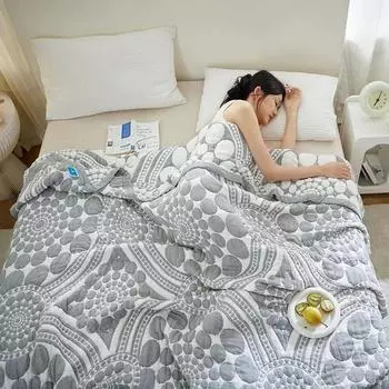 Класс А. Мягкое полотенце для матерей и детей из чистого хлопка, приятное для кожи, одеяло для офисного сна, полотенце-одеяло 150cmX200cm