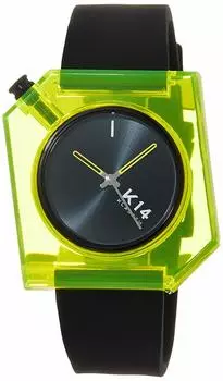 [KLASSE14] Watch K14 Yellow Washing UP 40mm WKF19YW001M Black жёлтый