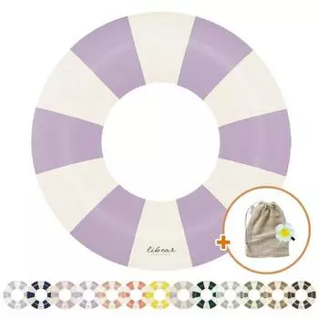 Классическая эмоциональная водная игра, кольцевая трубка для взрослых, полосатая трубка для бассейна для взрослых, 13 цветов, лавандово-фиолетовая для взрослых, 1 шт., корейские водные развлечения