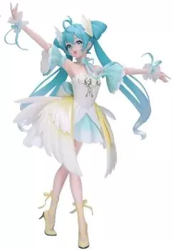 Классическая балетная сюита Hatsune Miku EVOLVE, фигурка 21 см, настройка - из балета Лебединое озеро - прибл. белый