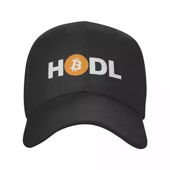 Классическая бейсболка Hodl с биткойн-блокчейном для женщин, унисекс, дышащая, BTC, крипто-монеты, шляпа для папы, уличная шапка Baseball Cap
