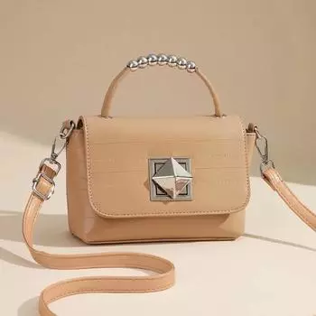 Классическая дизайнерская сумка через плечо из искусственной кожи для женщин, дорожная сумка с ручкой, модная сумка через плечо