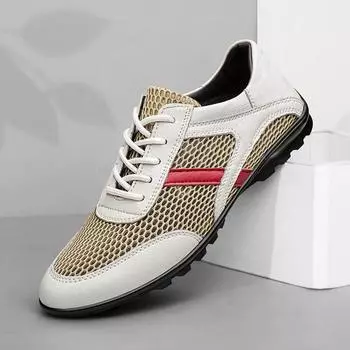 Классическая дышащая повседневная обувь для мужчин, туфли на плоской подошве, мокасины, мужские деловые лоферы, обувь 37 чёрный