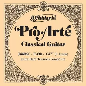 Классическая гитара свободные струны Pro Arte J4406C Композитные набор из 5 D Addario E-6th []