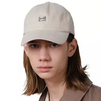 Классическая хлопковая кепка унисекс на 4 сезона, регулируемый размер, повседневная, единый размер, базовая бейсболка, шляпа для защиты от солнца и УФ-лучей, Корея [UNDERCONTROL] (бежевый)