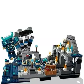 Классическая игра Dark World 21246 Guard Building Blocks Подарочные игрушки для мальчиков Рождественский подарок DIY MOC No box