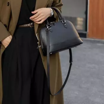 Классическая кожаная сумка-тоут «все в одном» для женщин, кожаная сумка через плечо на одно плечо 25*19*9CM