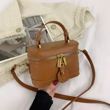 Классическая квадратная сумка с текстурой камня, женская, осенне-зимняя, универсальная, темпераментная, через плечо, однотонная, для вечеринок