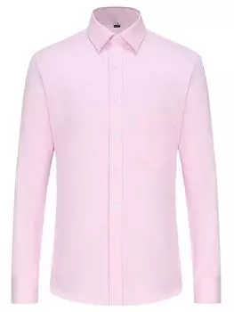 Классическая однотонная/полосатая мужская официальная рубашка с длинным рукавом, мужская рубашка на пуговицах для деловых мероприятий, подарок для мужчин 39 белый