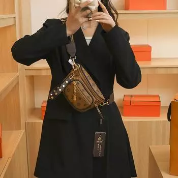 Классическая печатная сумка-мессенджер для женщин, женская нагрудная сумка, студенческая сумка через плечо, сумка для отдыха, модная сумка через плечо