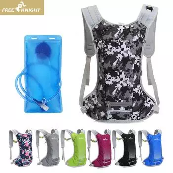 Классическая популярная сумка для верховой езды, нейлоновая водонепроницаемая сумка для альпинизма и пешего туризма, рюкзак для кемпинга, альпинизма, приключений для верховой езды с сумкой для воды в любое время года without water bag чёрный