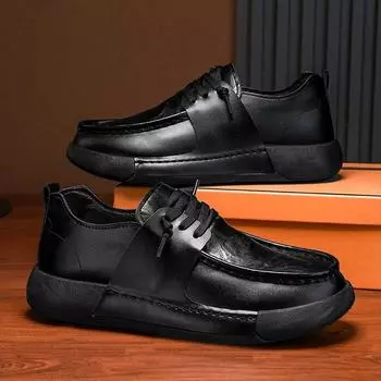 Классическая повседневная обувь из некожи для мужчин, универсальные и прочные всесезонные кроссовки, стильный и удобный дизайн 39