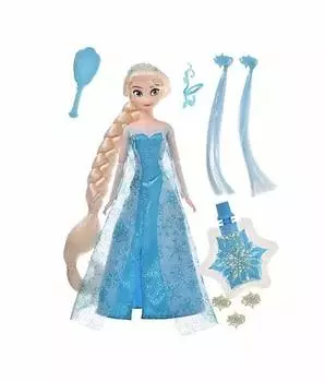 Классическая прическа для куклы Disney Elsa 11 Frozen (официальный) 1/2