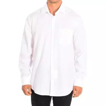 Классическая рубашка с длинным рукавом 117680 мужская 39 белый