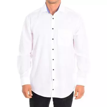 Классическая рубашка с длинным рукавом 317437 мужской 45 белый