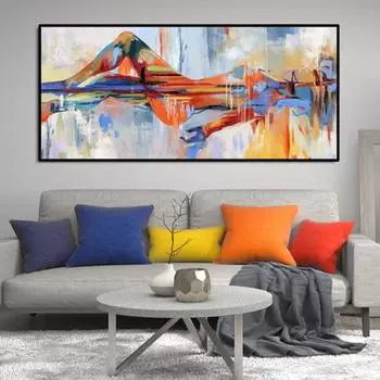 Классические абстрактные сексуальные женские постеры для тела, красочные граффити, рисунок, печать на холсте, картины, декор для гостиной, без рамки 20*40cm