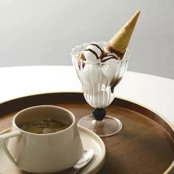 Классические бокалы для вечеринок, винтажная стеклянная посуда, стеклянная чашка в полоску, чашка для мороженого в полоску