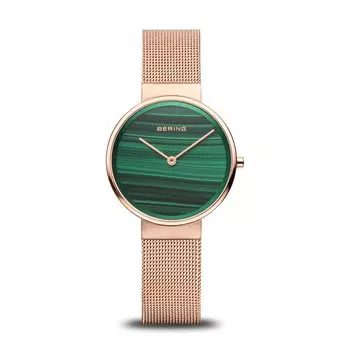 Классические часы для девочек розовое золото [Bering] 14531-368 розового золота