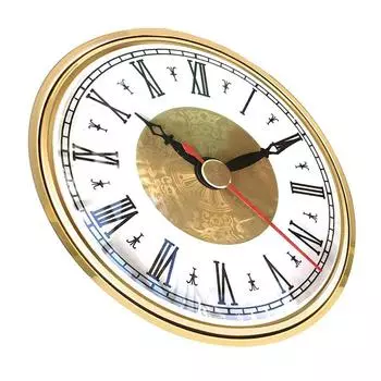 Классические часы, кварцевый механизм, римские цифры, сделай сам