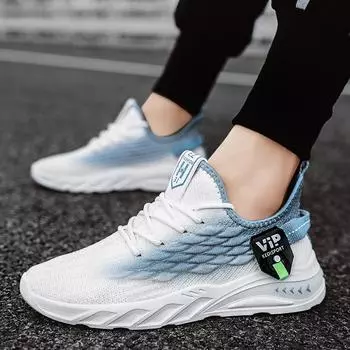 Классические черные мужские кроссовки сетчатые дышащие спортивные туфли мужские кроссовки легкие кроссовки мужские теннисные кроссовки 39