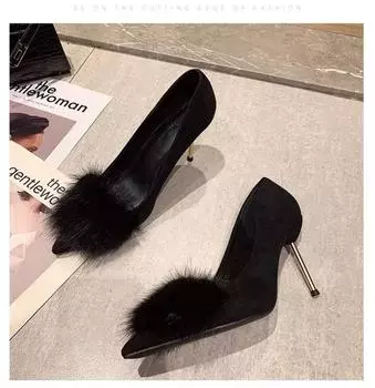 Классические черные туфли-лодочки на шпильках женские летние туфли 2024 года из лакированной кожи для офиса женские туфли с острым носком на высоком каблуке дизайнерские туфли 34